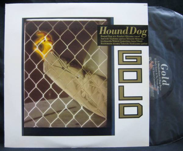 見本盤LP【GOLD】Hound Dog ハウンドドッグ_画像1