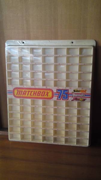 当時物 昭和 MATCHBOX -75- コレクションケース(中古品)
