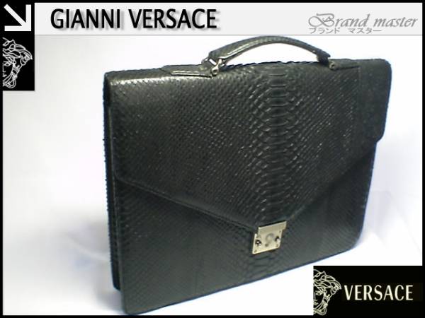 ＶＥＲＳＡＣＥ　ヴェルサーチバックバッグアナコンダ最強ιηA_画像1