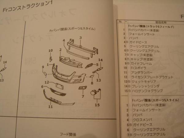 VW ティグアン（5Ｎ＃）Ｈ20.9～パーツガイド’11　部品価格　料金　見積り_画像3