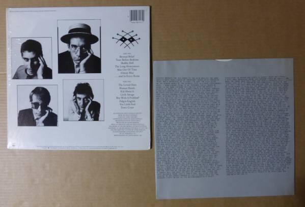ELVIS COSTELLO「IMPERIAL BEDROOM」米ORIG [初回FC規(guī)格COLUMBIA] シュリンク美品