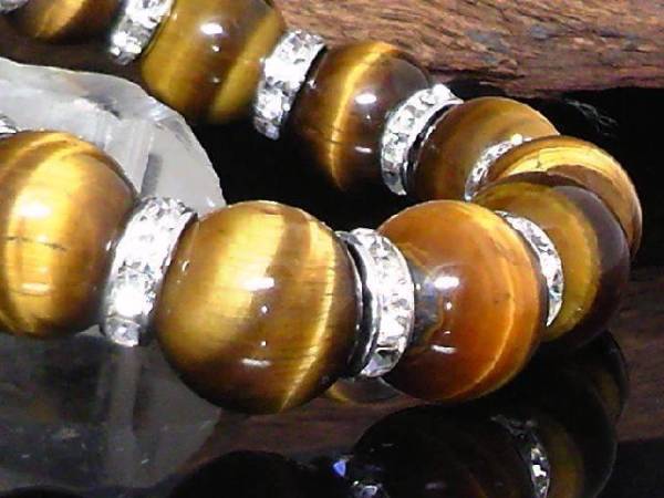 タイガーアイ１４ミリ§ 虎目石