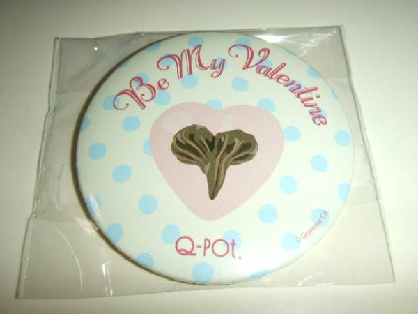 Q-pot.☆ミラー☆新品☆バレンタイン限定☆ノベルティ☆貴重