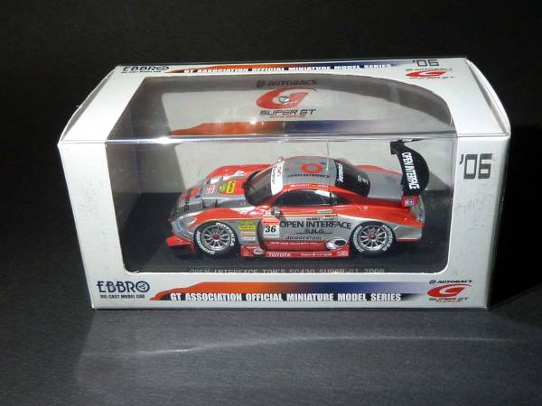 06'OPEN INTERFACE TOM'S SC-430 Super GT500 #36 1/43 TOYOTA トヨタ トムス ＴＯＭ’Ｓ