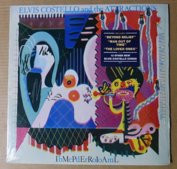ELVIS COSTELLO「IMPERIAL BEDROOM」米ORIG [初回FC規(guī)格COLUMBIA] シュリンク美品