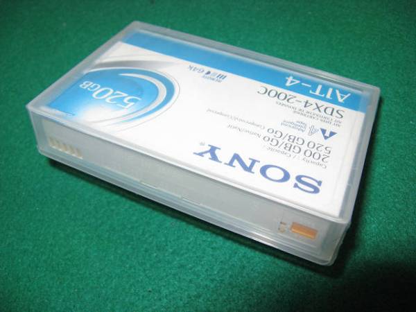 ╋╋(Z0538)╋╋ SONY AIT-4 SDX4-200C 200/520GB 未使用品 ╋╋_画像2