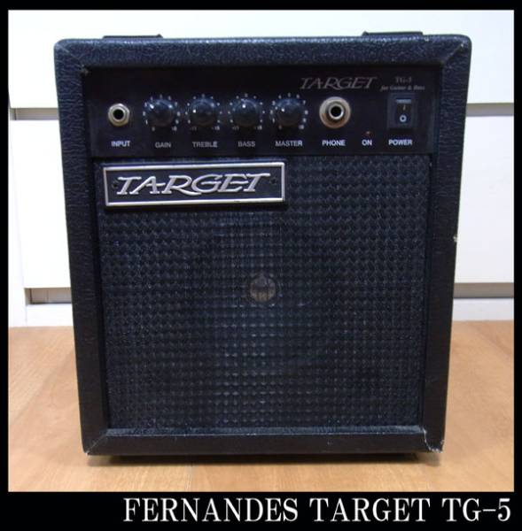 ★フェルナンデス TARGET TG-5 ギター アンプ 中古_画像1