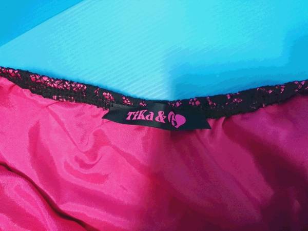 tika( TIKKA ) вечернее платье kyaba платье розовый × чёрный гонки 