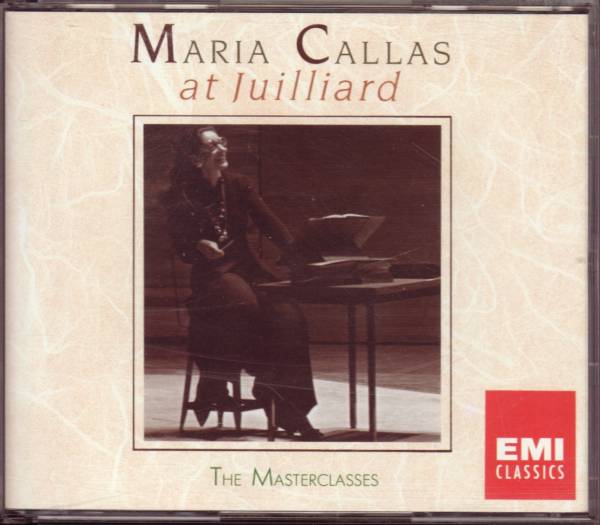 【売り切り御免！】 マリア・カラス・アット・ジュリアード 3CD ナドラー テルシアン 声楽