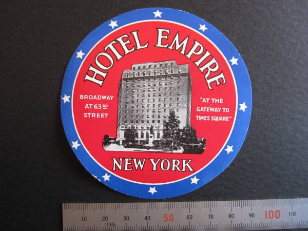 hotel label # hotel en pie ya# New York # Rimowa 