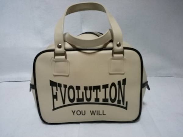 【良品！】　◆ EVOLUTION ◆　ハンドバッグ　ベージュ　（CM13B010）