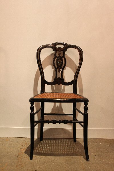 フランスアンティーク.19世紀.ナポレオン3世.チェア-.洋館.椅子.スツール.ソファー.象嵌飾り.Y 引き出物 春の新作
