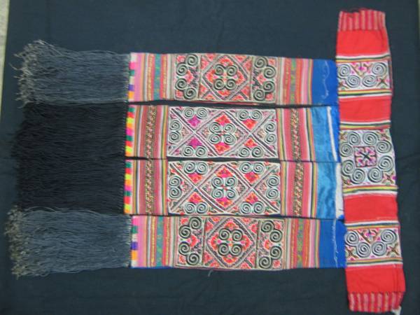 古布　キルト・モラ刺繍　ヤオ　ミャオ族　少数山岳民族　　コレクション