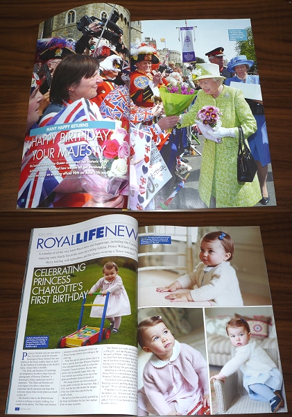 ☆Royal Life 23 エリザベス女王 ジョージ王子 シャーロット王女 英国王室 イギリス ロイヤルファミリー_画像2