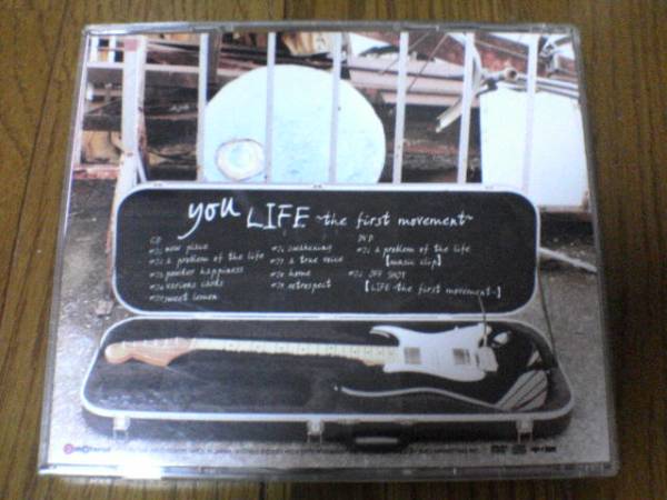 you CD「LIFE～the first movement～ ジャンヌダルク初回盤DVD付_画像2