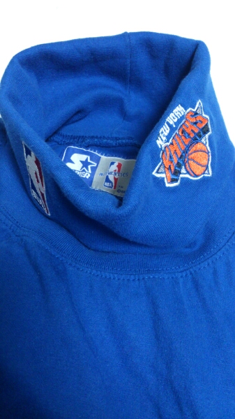 新品 NBA KNICKS ニックス スターター タートルネック M