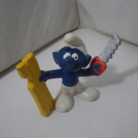 ビンテージ スマーフ PVC フィギュア SMURF b993
