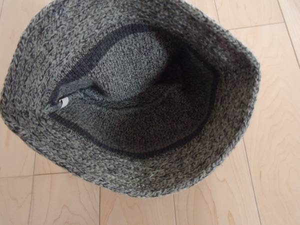 MADE IN USA BRONER WOOL BLEND HAT アメリカ製 ハット 灰_画像2
