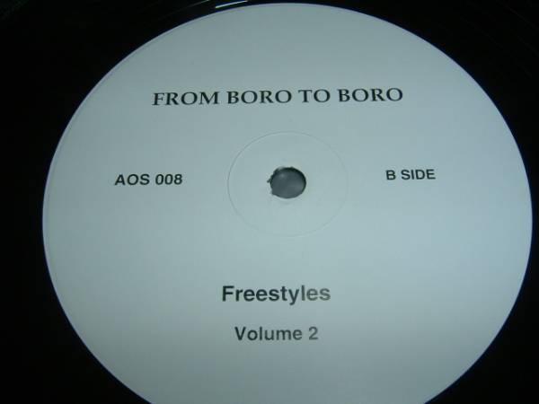 12inch【From Boro To Boro Volume 1 & 2】●即決_画像2