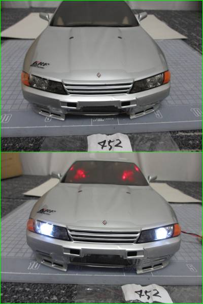 452　　　　　スカイラインＧＴ－Ｒ　ＬＥＤシステム搭載済み　ＲＣカースペアボディ