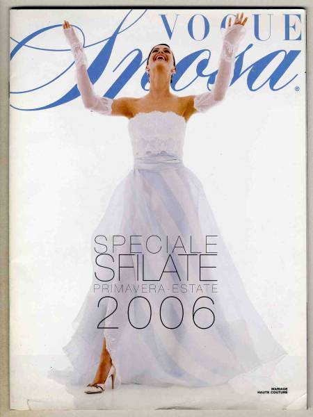 【d3513】2006年 VOGUE Sposa (ウェディングドレス)_画像1