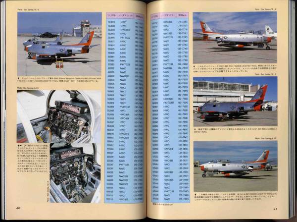 【c6436】86.9 航空ファン／米海軍航空75周年,QF-86F,SH-60B..._画像3