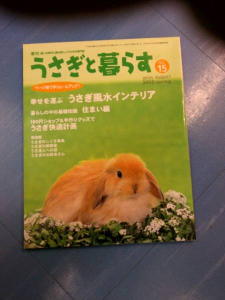 うさぎと暮らす no.15 / 幸せを運(yùn)ぶ、うさぎう風(fēng)水インテリア