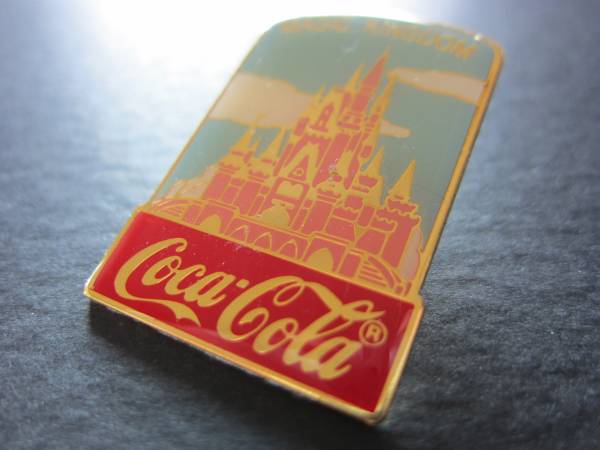 sinterela замок # Coca Cola #1986 год #Walt Disney World# булавка 