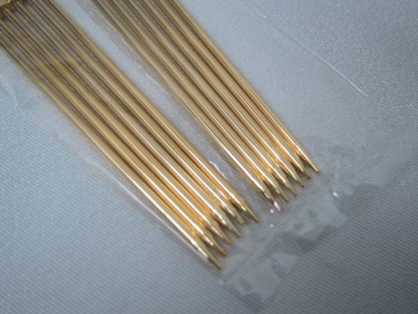  закуска булавка Gold угол палка type 1 2 шт 18-8 нержавеющая сталь eko новый товар 
