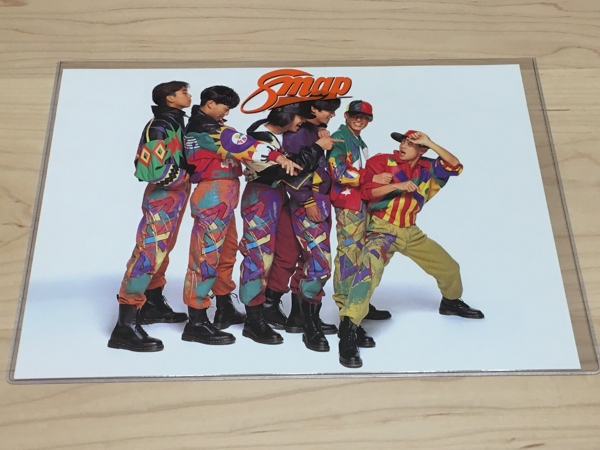 早い者勝ち★SMAP★スマップ★ミニポスター クリアカバー付き
