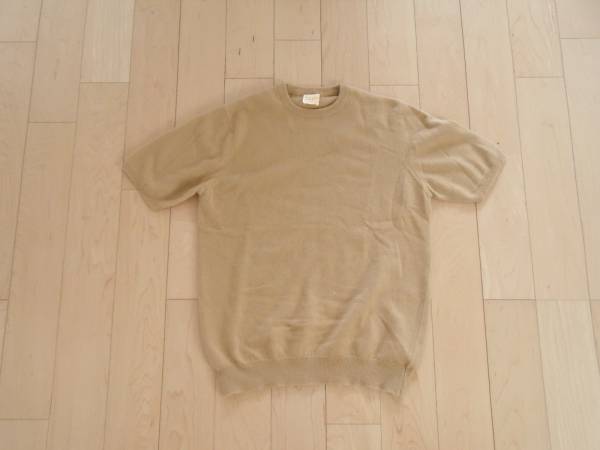 MADE IN SCOTLAND barrie 100% CASHMERE KNIT CAMEL кашемир 