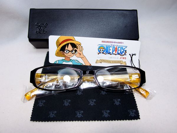☆JINS オンライン限定 ワンピース サンジモデル 伊達メガネ☆22 ☆JINS オンライン限定 ワンピース サンジモデル 伊達メガネ☆22