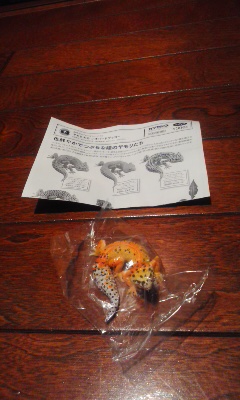 カプセルQ ヤモリ大全 ヒョウモントカゲモドキ(ハイボタン)