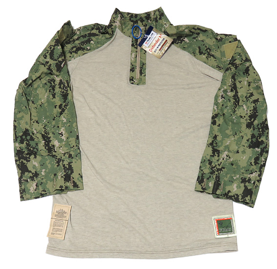 米軍 USN NWU FROG コンバットシャツ TYPE3 AOR2 L/L (B)