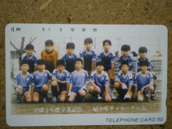 socc・砧 少年サッカーチーム TCPテレカの画像1