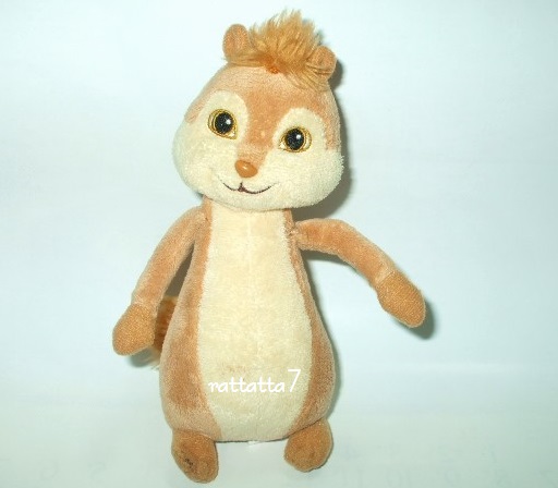 *ALVIN*ty* Beanies *a ruby n* soft toy *sima squirrel 10