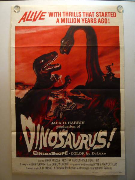 最後の海底巨獣　US版オリジナルポスター