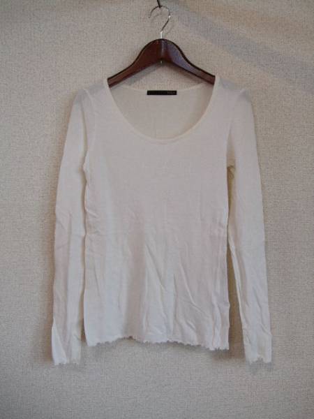Heather белый трикотажный джемпер с длинным рукавом (USED)41013