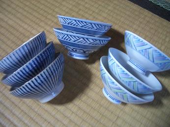 お茶碗5組 九谷焼（寿峰）和食器_画像1