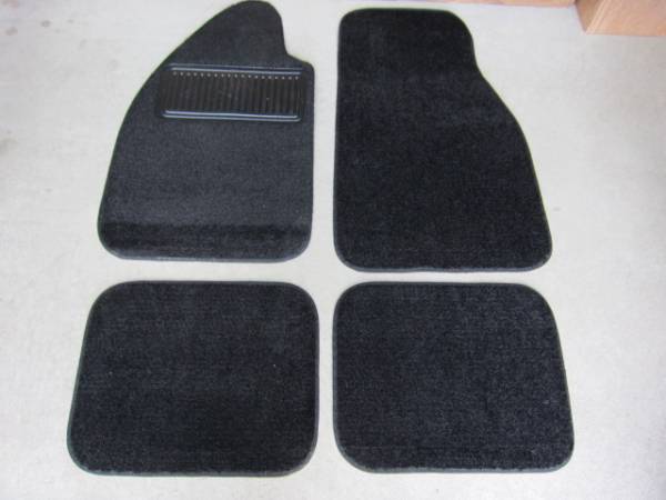  last new goods 1950-79 VW air cooling BUG floor mat 4PC BEETLE LHD left steering wheel for Beetle TMI made BLACK black 