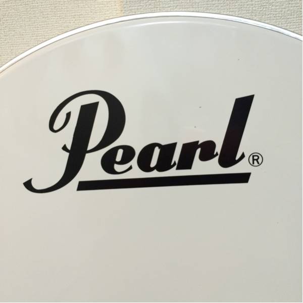  rare article Pearl extra-large drumhead 28? -inch unused goods 