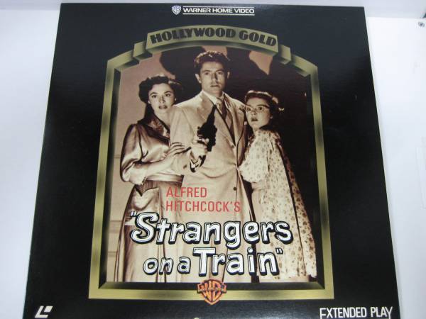 *LD/CLV*Strangers on a Train hitch cook * interior also * laser disk *1100