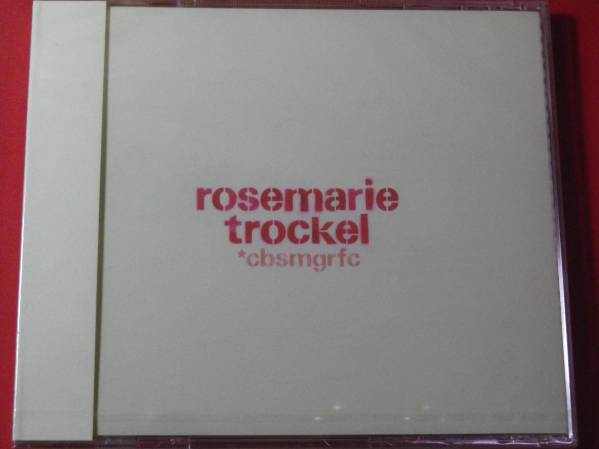 新品CD　CUBISMO GRAFICO　rosemarie trockel_画像1