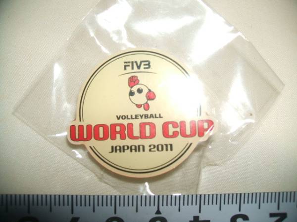 ★バボちゃん★ピンバッチ★WorldCup2011★VOLLEYBALL★_画像3