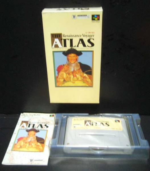 【35％OFF】 ジ・アトラス/THE　ATLAS/スーパーファミコンソフト/1995年/新品 シミュレーション