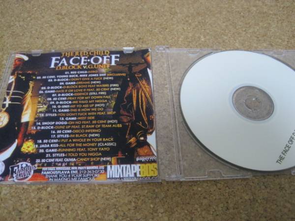 MIXCD RED CHILD THE FACE OFF D.BLOCK VS G.UNITの画像3