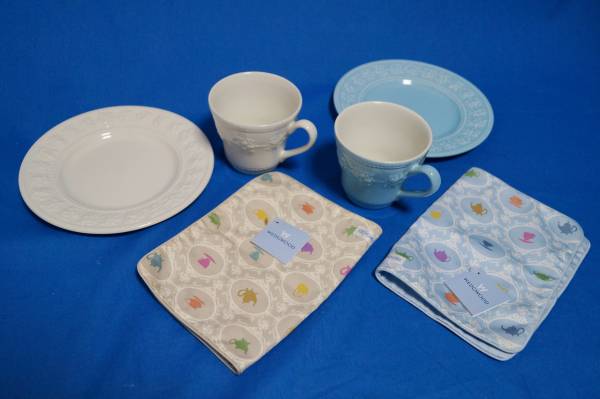 ■未使用品■WEDGWOOD モーニングセット_画像1