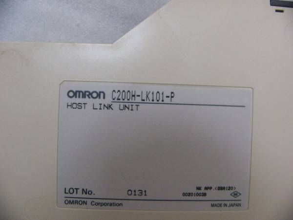 ★動作保証★ OMRON PLC PCリンク装置 C200H-LK101-P_画像2