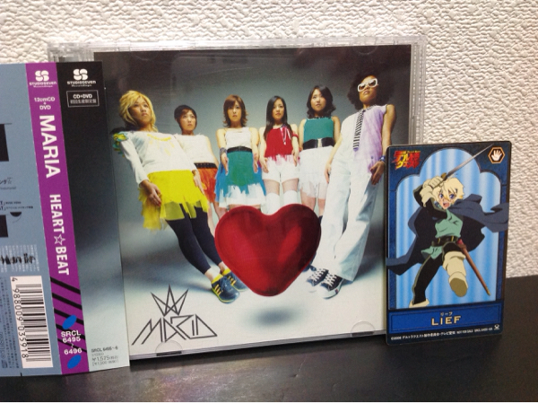 中古CD+DVD★MARIA/HEART☆BEAT★ステッカー付_画像1