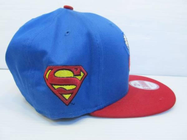 CA1304)NEWERA×DC COMICS　SUPERMANスナップバックキャップ_画像3